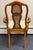 Late 20th Century French Cane Back Dining Chairs - Set of 6 For Sale - Image 4 of 12