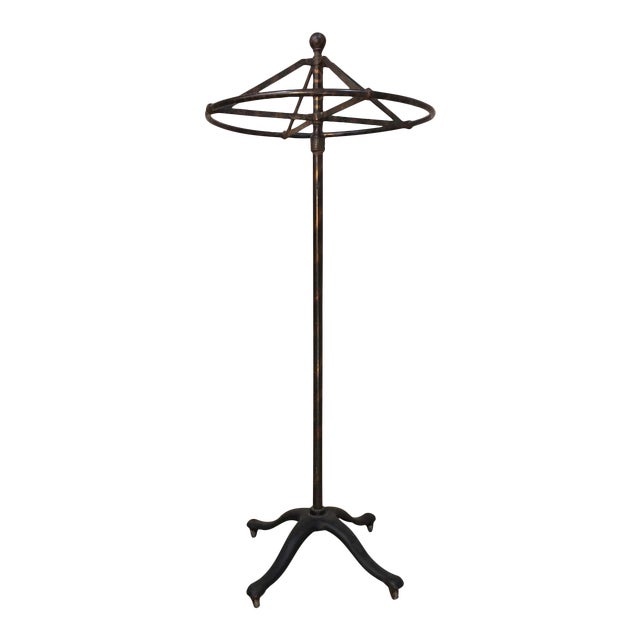 Circular Revolving Clothing Rack Chairish