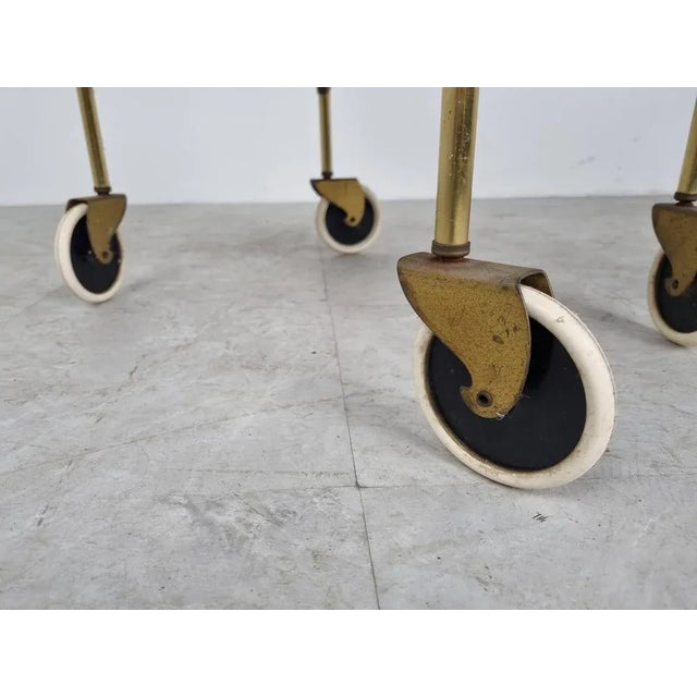 Wood Mid-Century Drinks Trolley, 1950s For Sale - Image 7 of 9