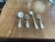 1950s Lunt Sterling Silver Child’s Flatware Set- 4 Pieces For Sale - Image 12 of 12