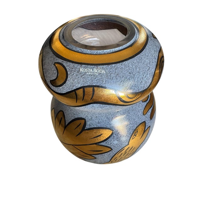 Mid-Century Modern Late 20th Century Kosta Boda "Inka" Vase For Sale - Image 3 of 8