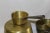 Antique Early 20th Century Brass Jam Pots, England - Set of 6 For Sale In Los Angeles - Image 6 of 9