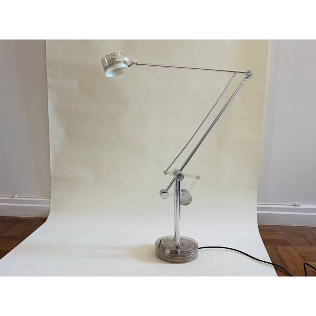 Mid-Century Modern Valentina Desk Lamp by De Pas, Durbino & Lomazzi, Italy, 1980s For Sale - Image 3 of 11