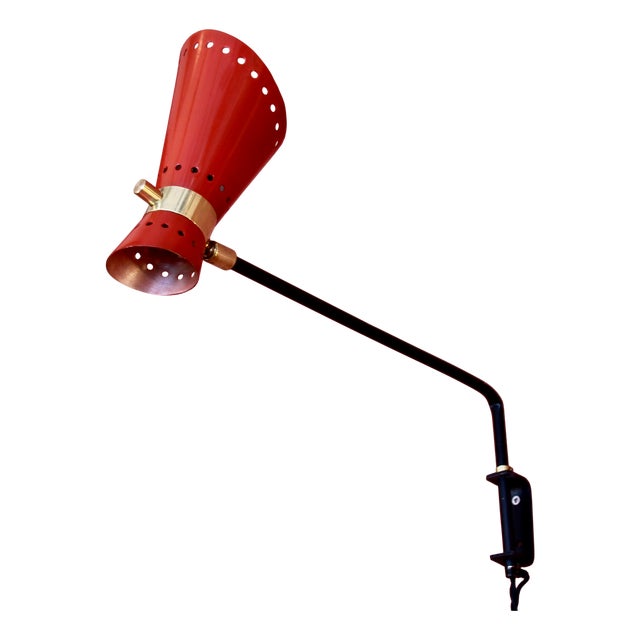 Mid-Century Diabolo Sconce, 1950s For Sale