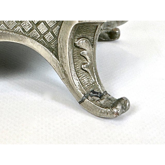 French Louis XV Style Table Mirror with Cherub, 19th Century For Sale - Image 9 of 15