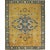 Handwoven Yellow/Blue Traditional Indian Agra Area Rug 12'4" X 15'4" For Sale - Image 10 of 10