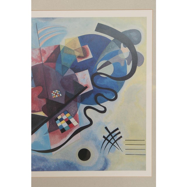 Blue Wassily Kandinsky Framed Print, 'Yellow-Red-Blue' For Sale - Image 8 of 18