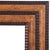 French French Figured Elm Mirror With Dutch Ripple Carved Frame, C. 1920 For Sale - Image 3 of 6