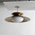 wonderful ‘Lily’ chandelier designed by Gallery L7, handcrafted and finished in Los Angeles from American brass, with an...