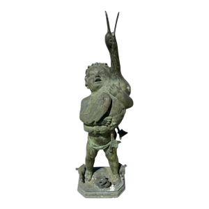 Antique Italian Bronze Fountain