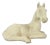 Vintage Large Ceramic Lying Horse Figure, 1980s For Sale
