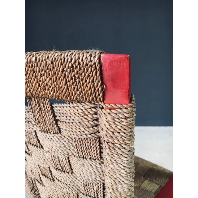 Vintage Mediterranean Rope Armchair, France, 1930s For Sale - Image 14 of 18