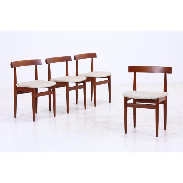 Teak Roundette Chairs by Hans Olsen for Frem Røjle, Set of 4 For Sale - Image 18 of 18