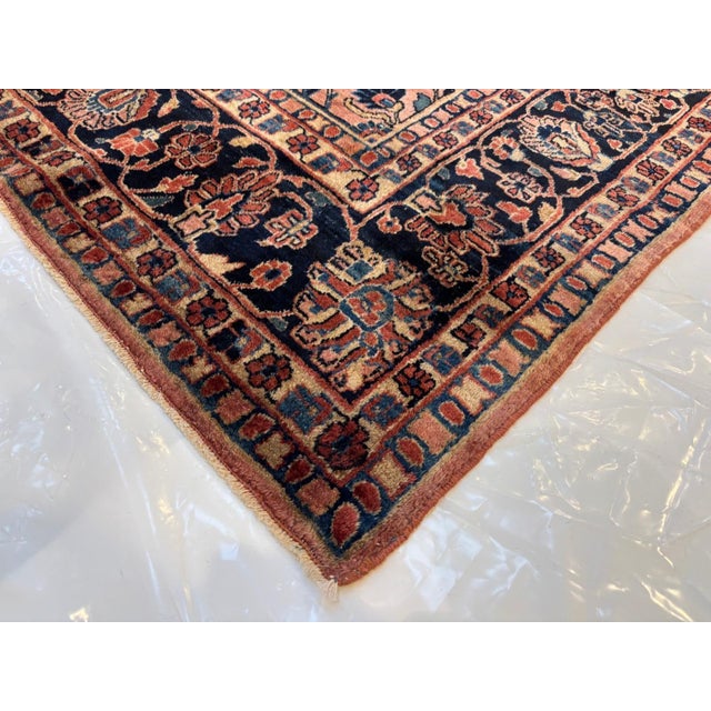 1920s Antique Persian Sarouk, 6' X 9'6" For Sale - Image 5 of 6