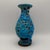 Brutalist Fat Lava Blue Turquoise Ceramic Vase by Charles Cart, Vallauris, France, 1960s For Sale - Image 4 of 15