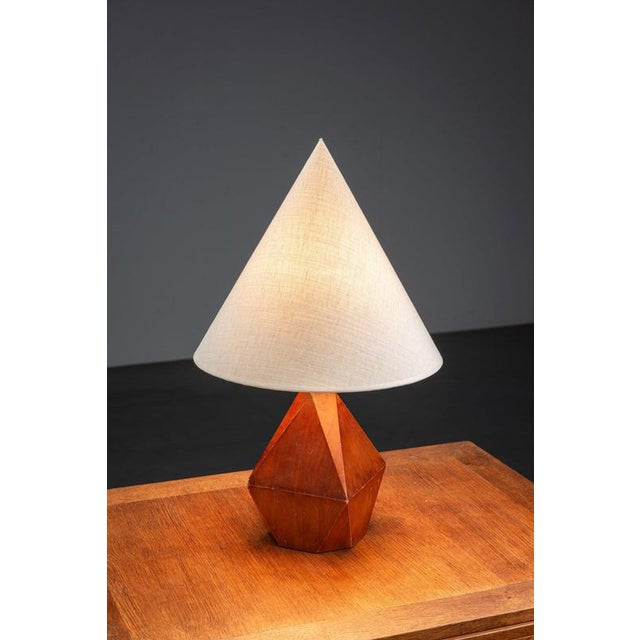 Art Deco French Table Lamp, 1940s For Sale - Image 4 of 10