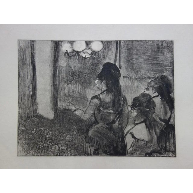 Edgar Degas, Three Women in the Living Room, Etching, 1935 For Sale - Image 6 of 6