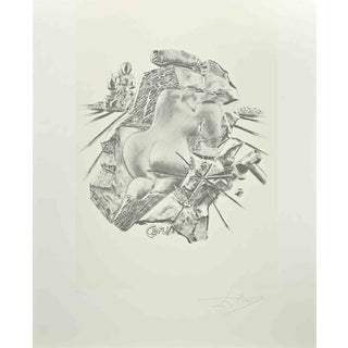 Nude The Sculpture, Edition 57/249, 1980, Lithograph For Sale