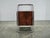 Bauhaus Tubular Chrome and Oak Nightstand, Former Czechoslovakia, 1940s For Sale - Image 9 of 14