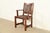 Lifetime Furniture Antique Mission Oak and Cane Arts & Crafts Dining Chairs, Set of Six For Sale In South Bend - Image 6 of 14