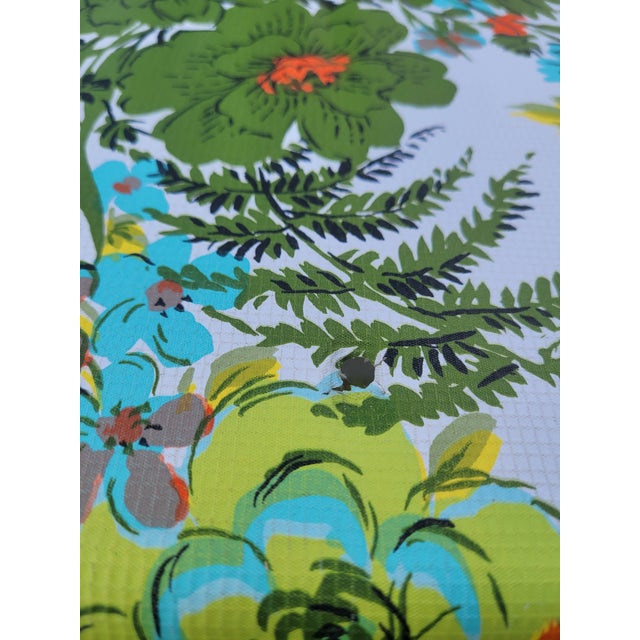 MCM Telescope Folding Furniture Floral Aluminum Rocker For Sale In Mobile - Image 6 of 12