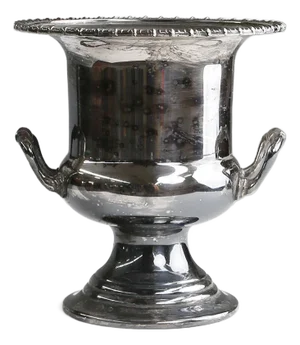 Art Deco Silver-Plated Brass Ice Bucket, France, 1900s