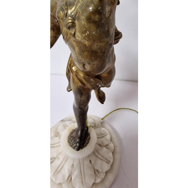 Bronze Table Lamp, 1900s For Sale - Image 10 of 16