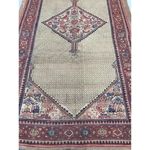 1900's Antique N.West Persian Rug , 4'6" X 8'10" For Sale - Image 4 of 8