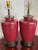 Red Late 20th Century Oxblood Red Glazed Ceramic Table Lamps, a Pair For Sale - Image 8 of 12