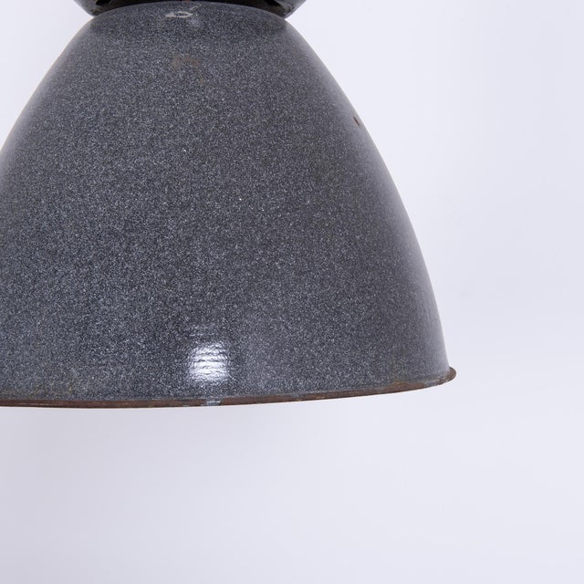 1960s Czech Metal Pendant Lamp For Sale - Image 4 of 5