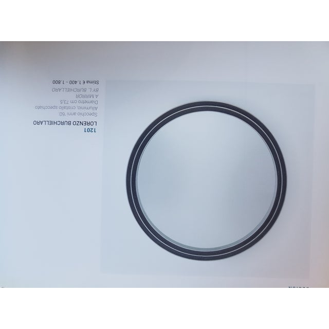 Mirror by Lorenzo Burchiellaro for Studio Burchiellaro Padova, 1970s For Sale - Image 9 of 12