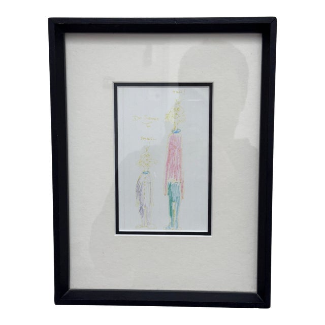 Theodor Seuss Geisel Original Artwork "Dr. Seuss Small... Tall!" For Sale