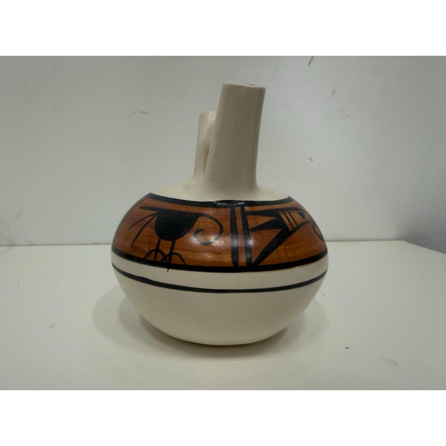 Ceramic Vintage Midcentury Modern Decorative Ceramic by Janet Haefner For Sale - Image 7 of 8
