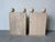On Hold // 1980’s Postmodern Italian Geometric Travertine Dining Table Base - A Pair For Sale In Miami - Image 6 of 16