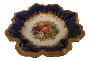 Antique Empire China: Japanese Hand Painted Porcelain Bowl