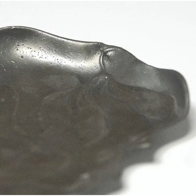 Antique Art Nouveau Pewter Dish from Walter Scherf & Co For Sale - Image 5 of 9
