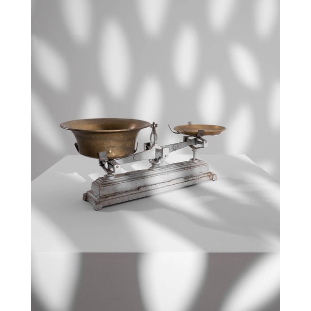Early 20th Century 1900s French Metal Scale For Sale - Image 5 of 8