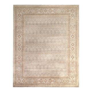 Rug & Kilim’s Oversized Traditional Fleur Rug in Beige, 12x18 For Sale