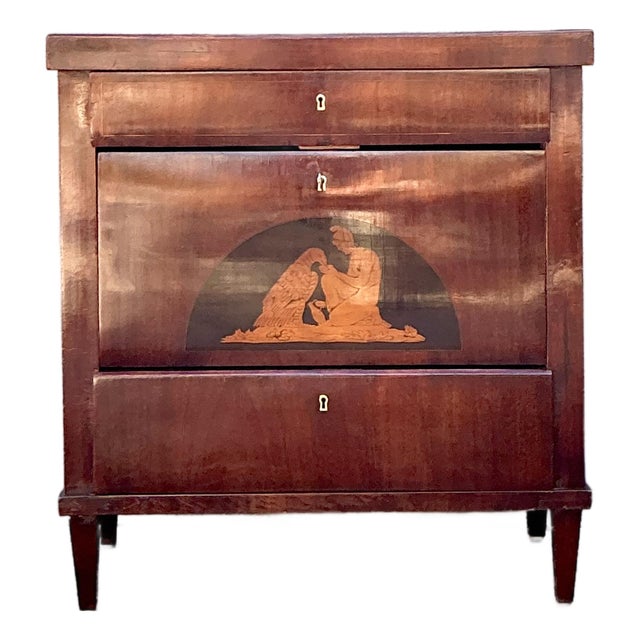 Vintage Biedermeier Chest of Drawers For Sale