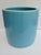 Mid-Century Modern Turquoise 1980s Japanese Ceramic Hibachi For Sale - Image 3 of 12
