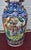 Blue 42 Chinese Floor Vase Famille Rose Gilt Dragon Handles Sanxing Star Gods For Sale - Image 8 of 16