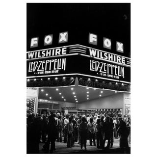 'Led Zeppelin in Los Angeles' Unframed Archival Pigment Print For Sale