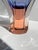 Art Glass Blue-Pink Sommerso Vase by Josef Hospodka for Chřibská, Czechoslovakia, 1960s For Sale - Image 4 of 6
