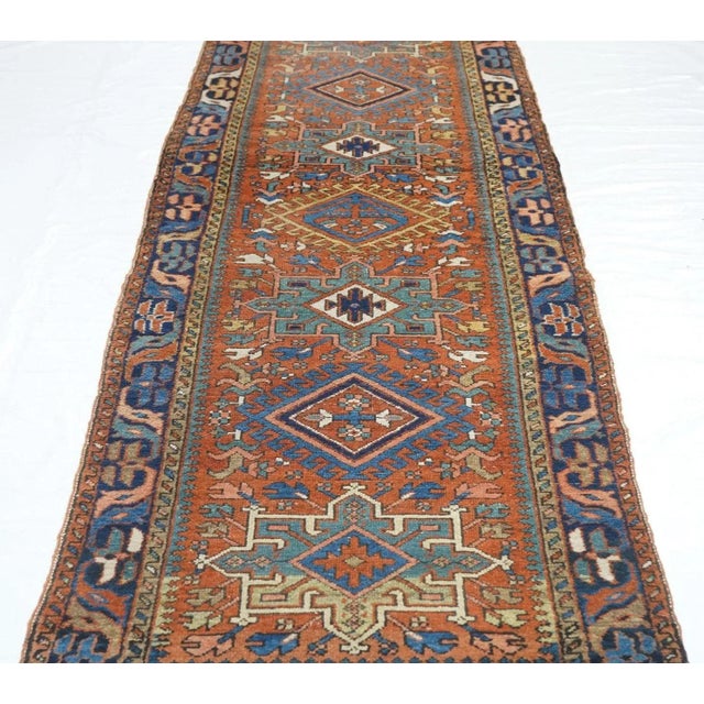 Antique Karajeh Rug 3'1'' x 8'11'' For Sale - Image 11 of 11