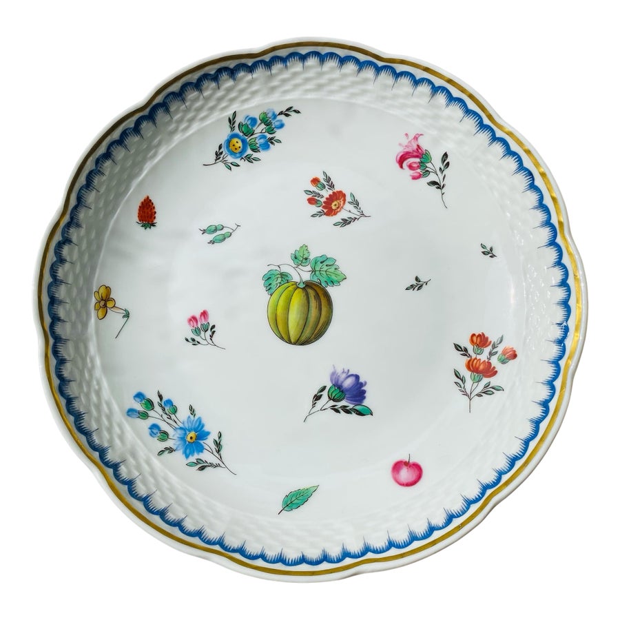 Richard Ginori プレート 3枚セット フルーツ柄 Richard Ginori Italian Porcelain Plate, Italian Fruits | Chairish