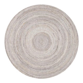 Sagres Indoor/Outdoor Grey Area Rug, 5' 0'' X 5' 0'' For Sale