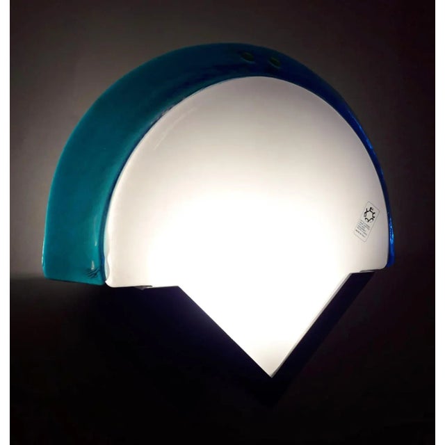 Mid 20th Century Mid 20th Century Fan Sconces by Leucos For Sale - Image 5 of 12