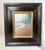 This contemporary original JMP foggy coastline seascape beach oil painting is a unique and handcrafted piece of art....