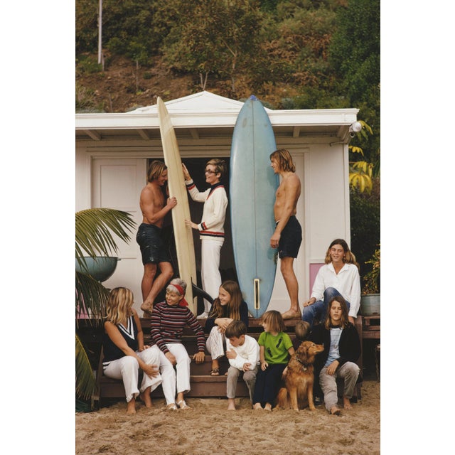 Slim Aarons 'Laguna Beach' Contemporary Archival Color Photograph Print From the Original Negative by Getty - 20x24 For Sale