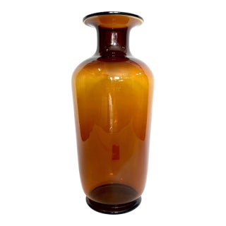 Large Mid 20th Century Pharmacy Glass Vase For Sale